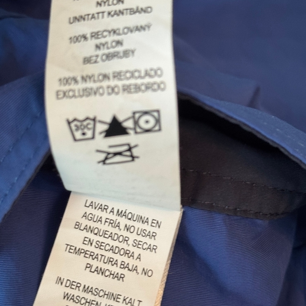 Patagonia Wayfarer Boardshorts Size 38 Blue Beach Travel Vacation - Picture 8 of 9